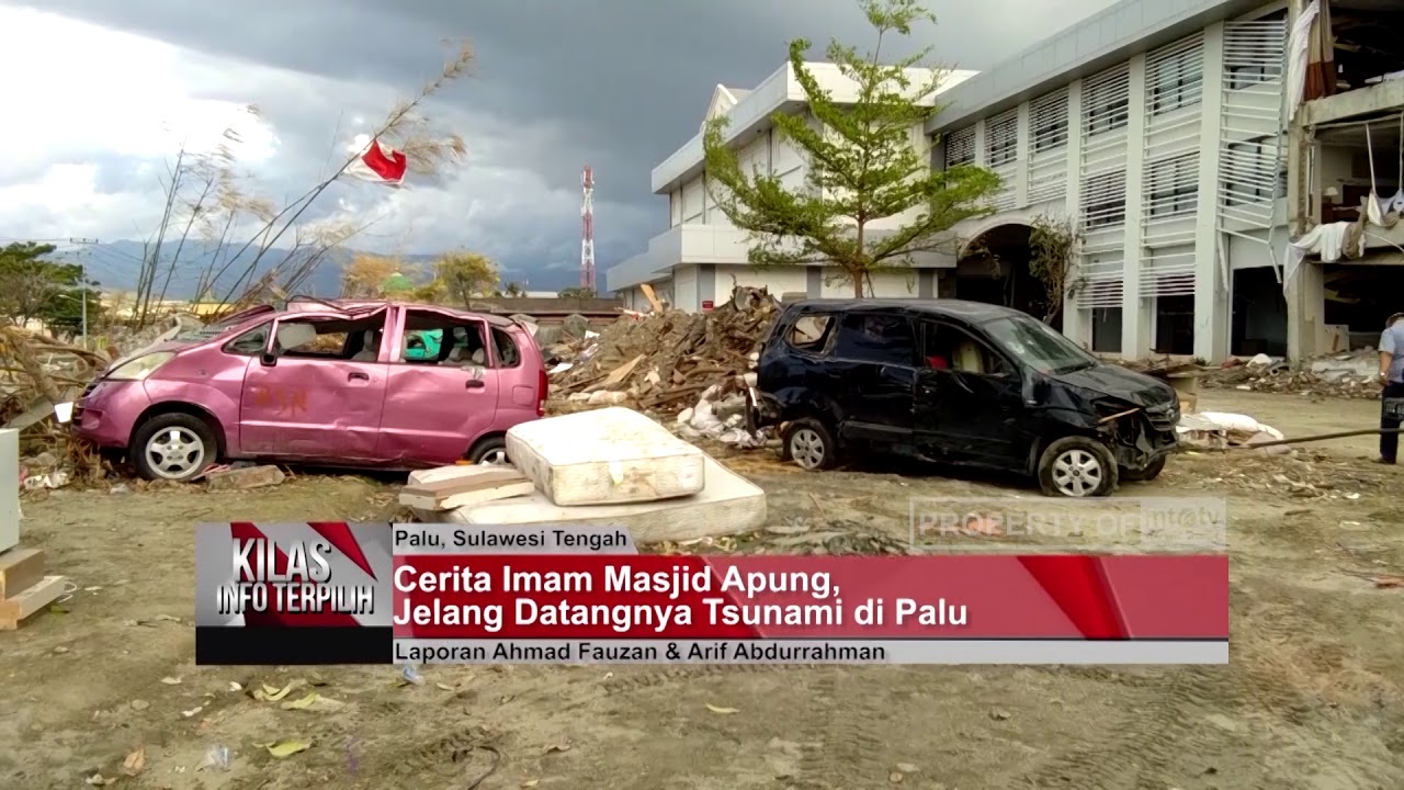 CERITA IMAM MASJID APUNG JELANG DATANGNYA TSUNAMI PALU