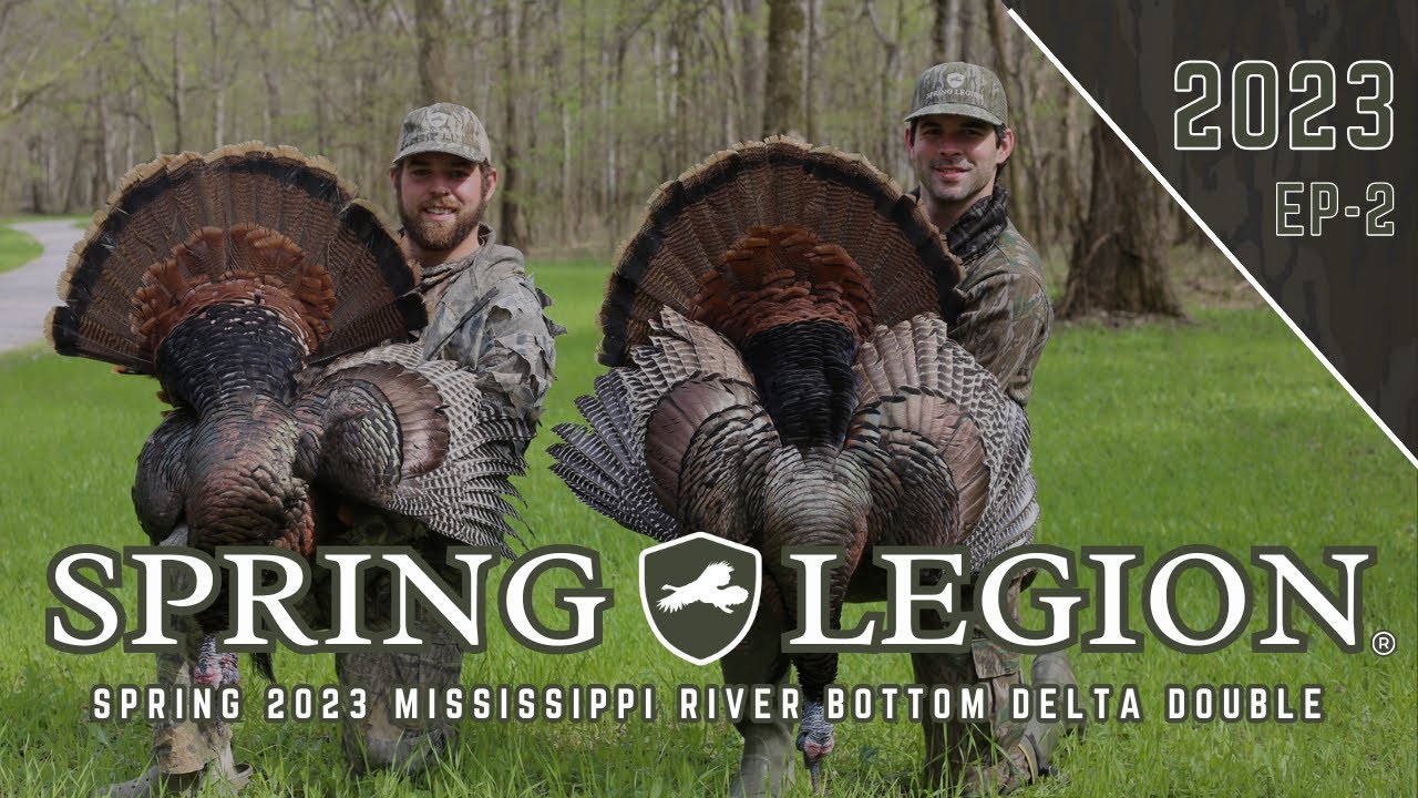 2023 MISSISSIPPI RIVER BOTTOM LONGBEARDS | Full Length Hunt - PLUS 1 HR of REAL Turkey Vocabulary