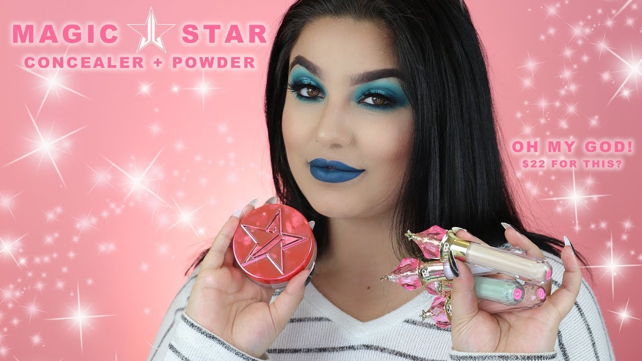 OMG! Jeffree Star NEW Magic Star Concealers & Setting Powder | First Impressions