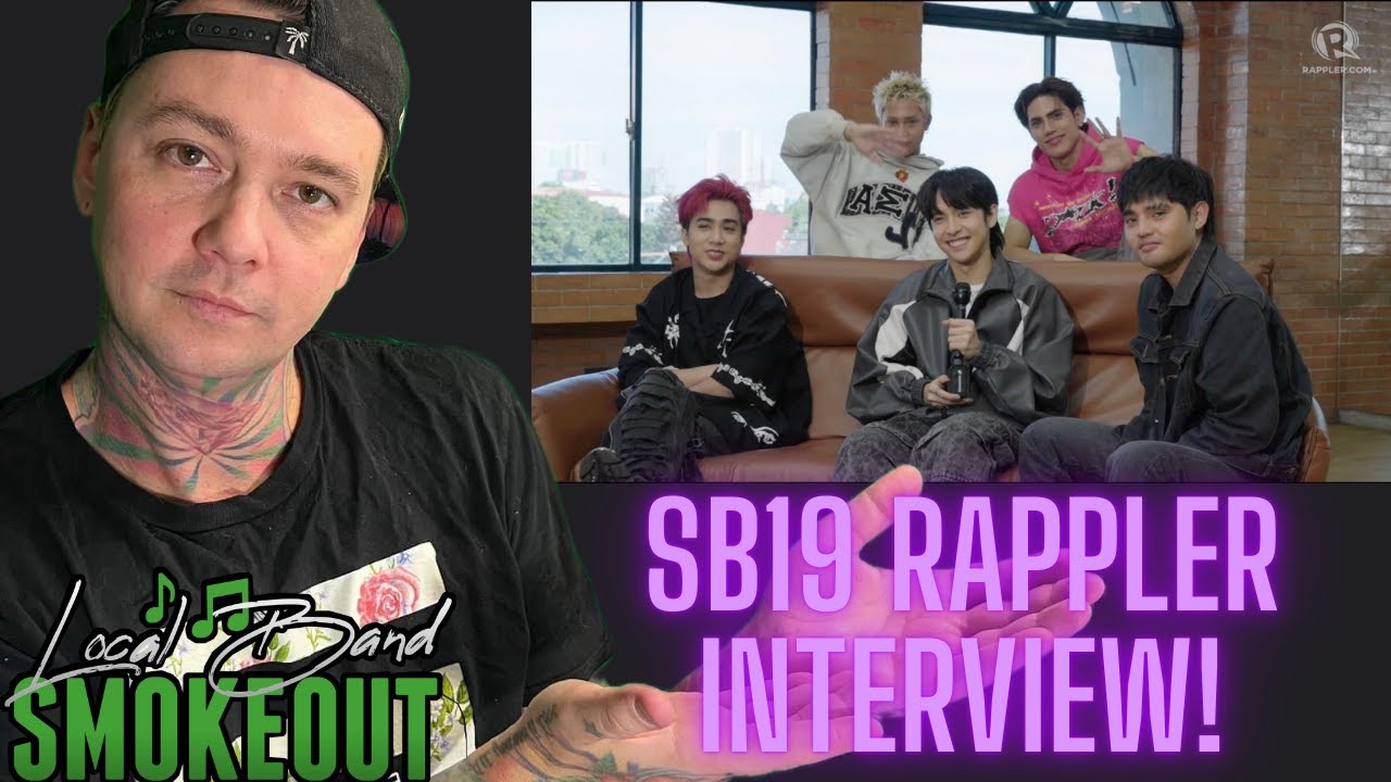 SB19 Interview with Rappler ( Reaction )