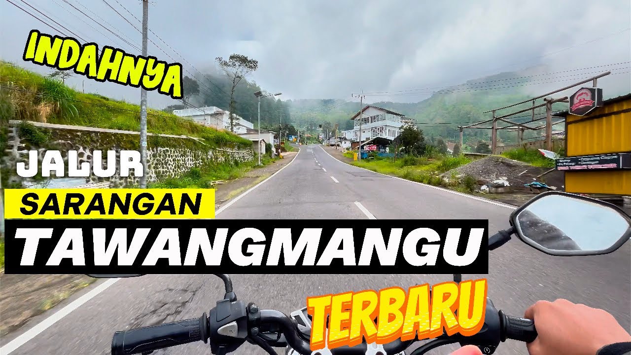JALUR SARANGAN TAWANGMANGU TERBARU 2025 ‼️Indahnya jalanan menuju Tawangmangu