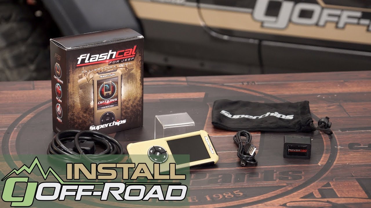 Как разблокировать Jeep Wrangler JL 2018-2020 годов: установка Superchips Flashcal