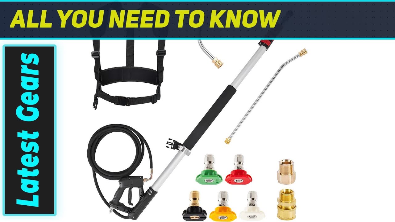 M MINGLE Telescoping Pressure Washer Wand: BEST Extension Wand?