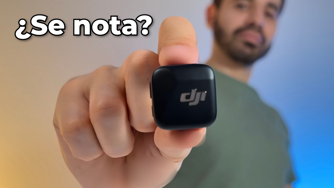 ¿Se nota? DJI Mic Mini vs micrófono del celular