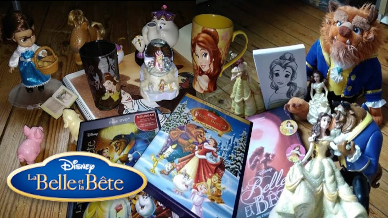 Ma Collection De La Belle Et La Bête De Disney !!!