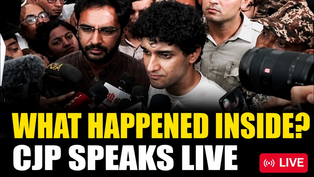 LIVE: CJP Holds Press Conference After Meeting Government | Jantar Mantar LIVE | Sonam Wangchuk