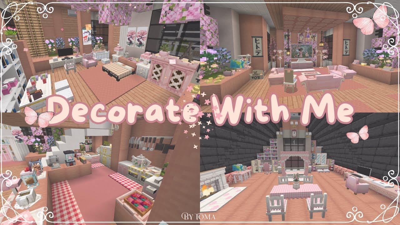 TRANG TRÍ CĂN NHÀ HOA ANH ĐÀO - ASMR 🌸🌸🌸 - Decorate With Me 🍰