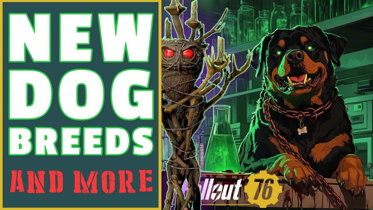 Fallout 76 Datamine Reveals NEW PET BREEDS Coming This Spring!