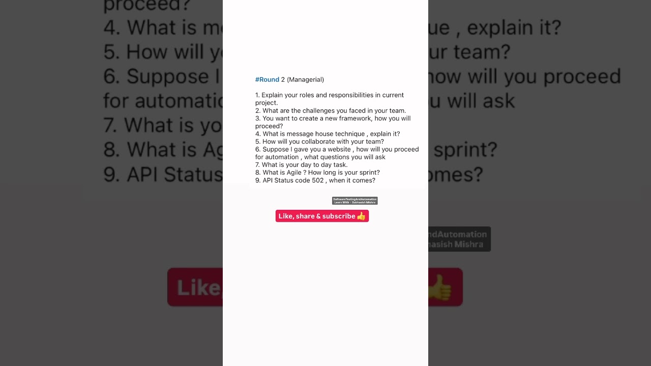 Recently Asked IBM QA Automation Interview Questions!