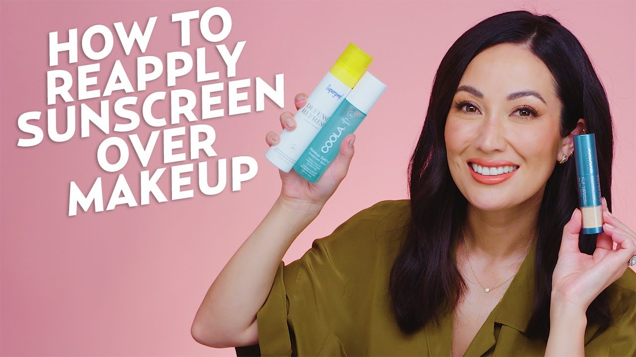 How to Reapply Sunscreen Over Makeup | Skincare with @SusanYara