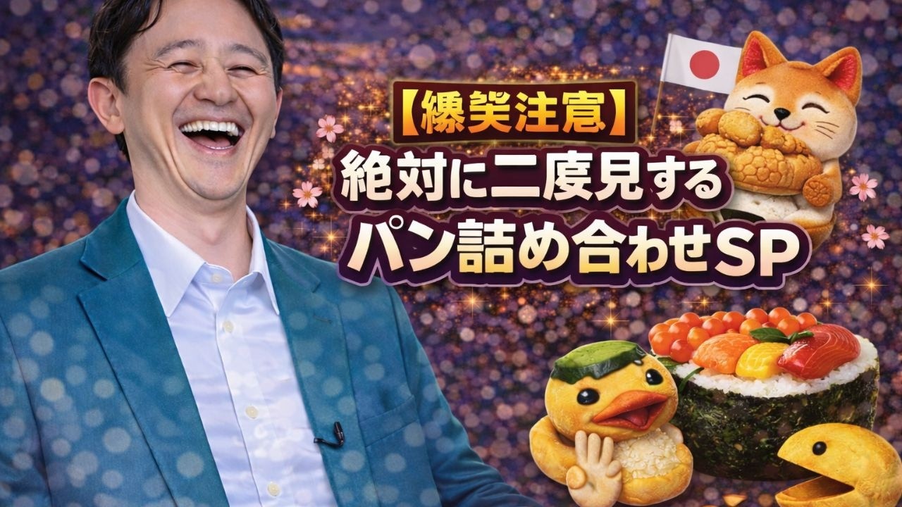 【爆笑注意】絶対に二度見するパン詰め合わせSP