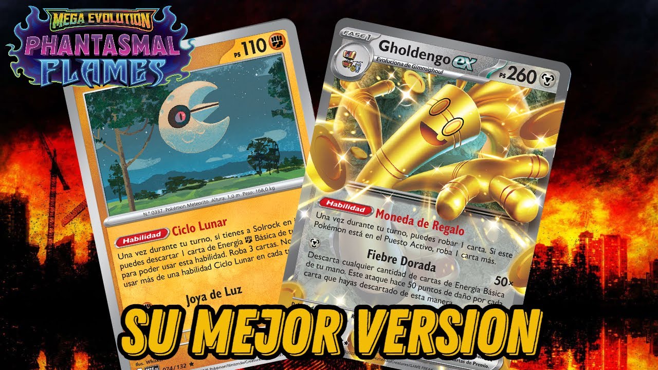 EL DECK MAS PODEROSO DE GHOLDENGO EX #PHANTOMFLAMES