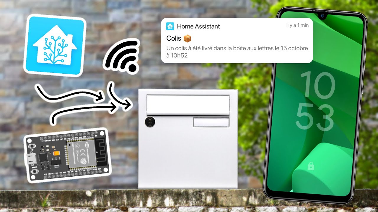 Fabrication d'une BOITE AUX LETTRES CONNECTÉE