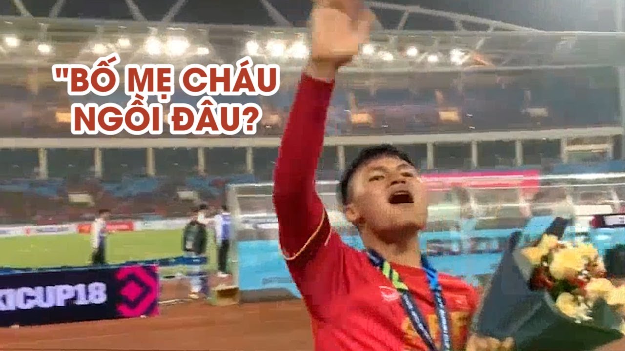 Quang Hải chạy khắp sân Mỹ Đình hỏi 