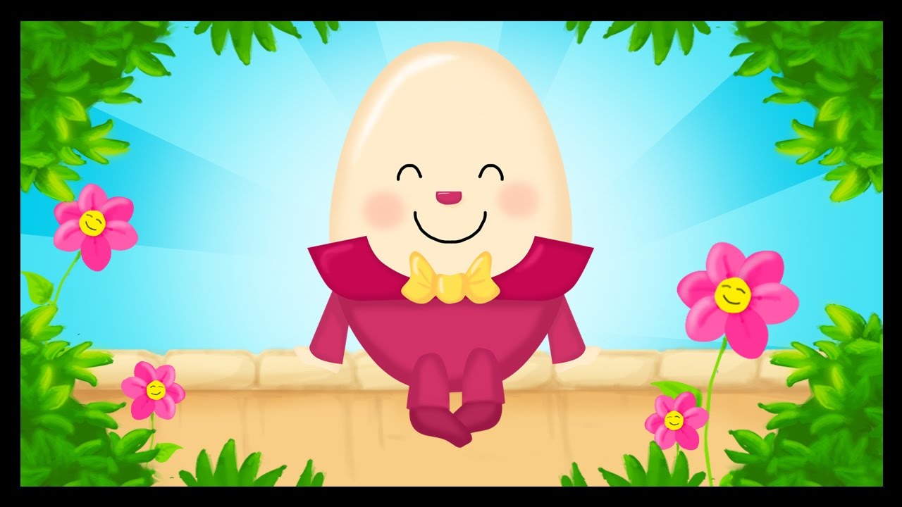 Humpty Dumpty assis sur un mur en fran&ccedil;ais - Comptines pour enfants Titounis