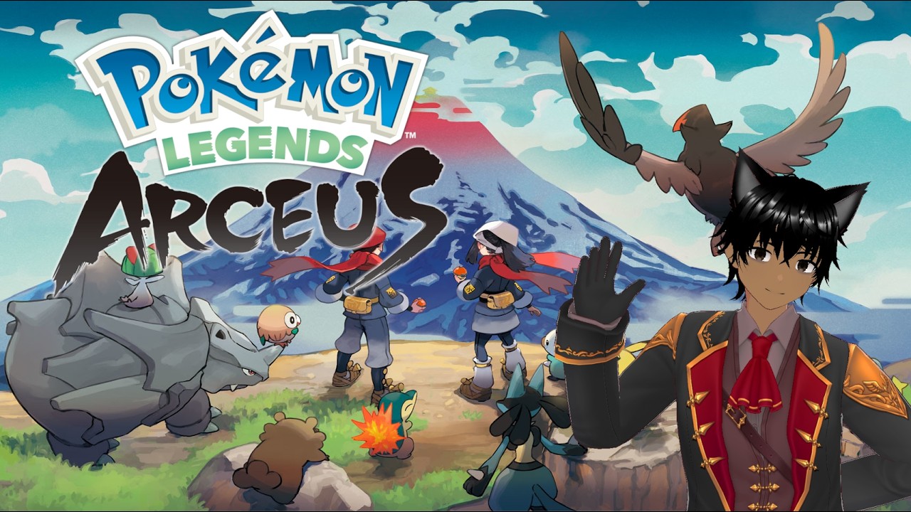 Finally done with the Titans Bosses || Pokemon Legends Arceus | (Interaction Commands in Desc.)