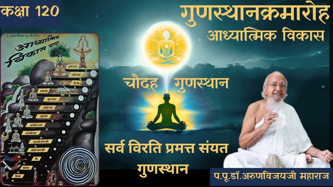 14 Gunsthana Ep # 120 I 6th Sarv Virti Pramat Saimyatt Gunsthana I Panchachar DharmaI Feb 3, 2026
