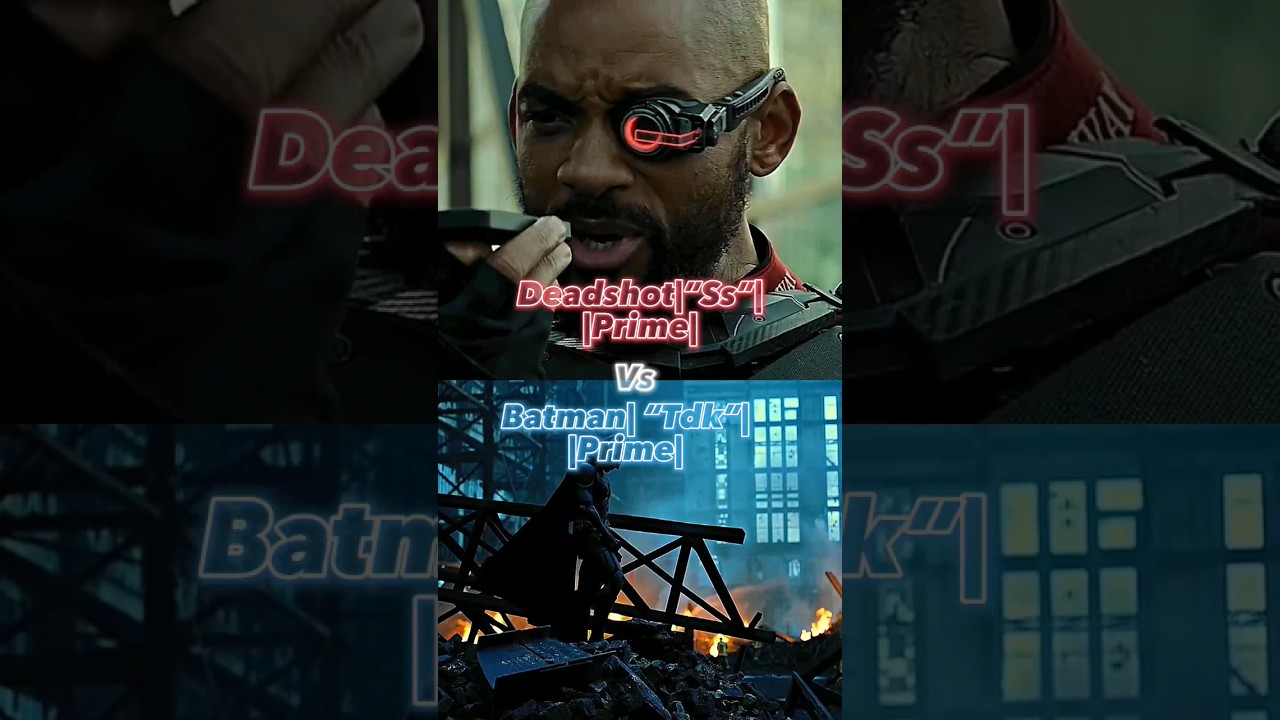 Deadshot vs Batman#dc #dceu #batman #shorts |@BatGoatBale be like