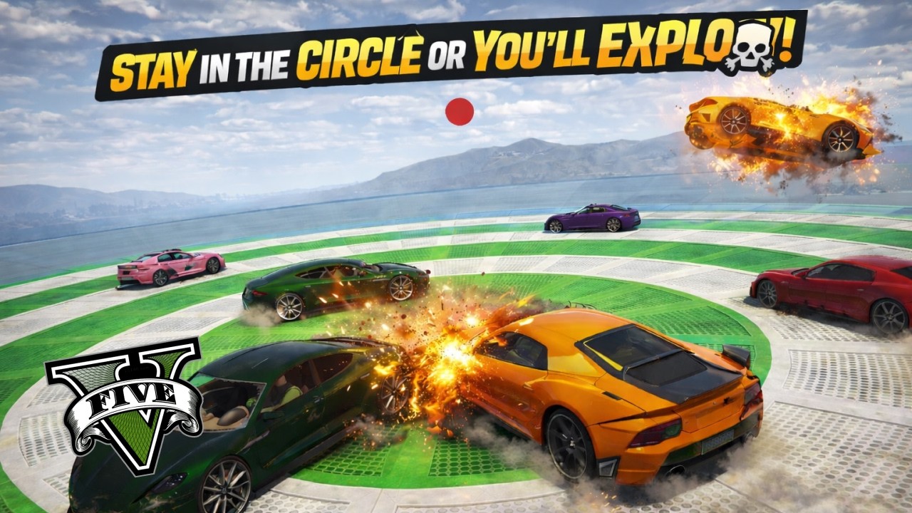 Stay in the Circle or You’ll Explode 💀 | GTA Online Sumo