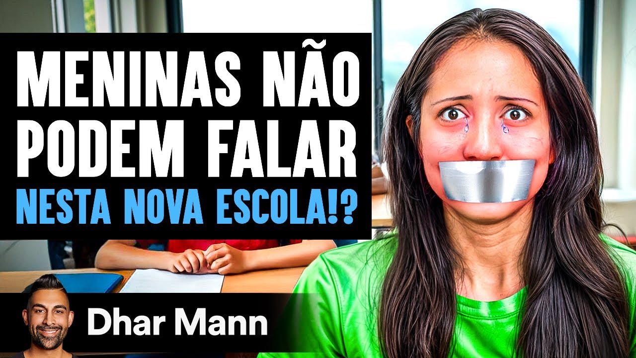 Meninas Não Podem Falar Nesta Nova Escola!? | Dhar Mann Studios
