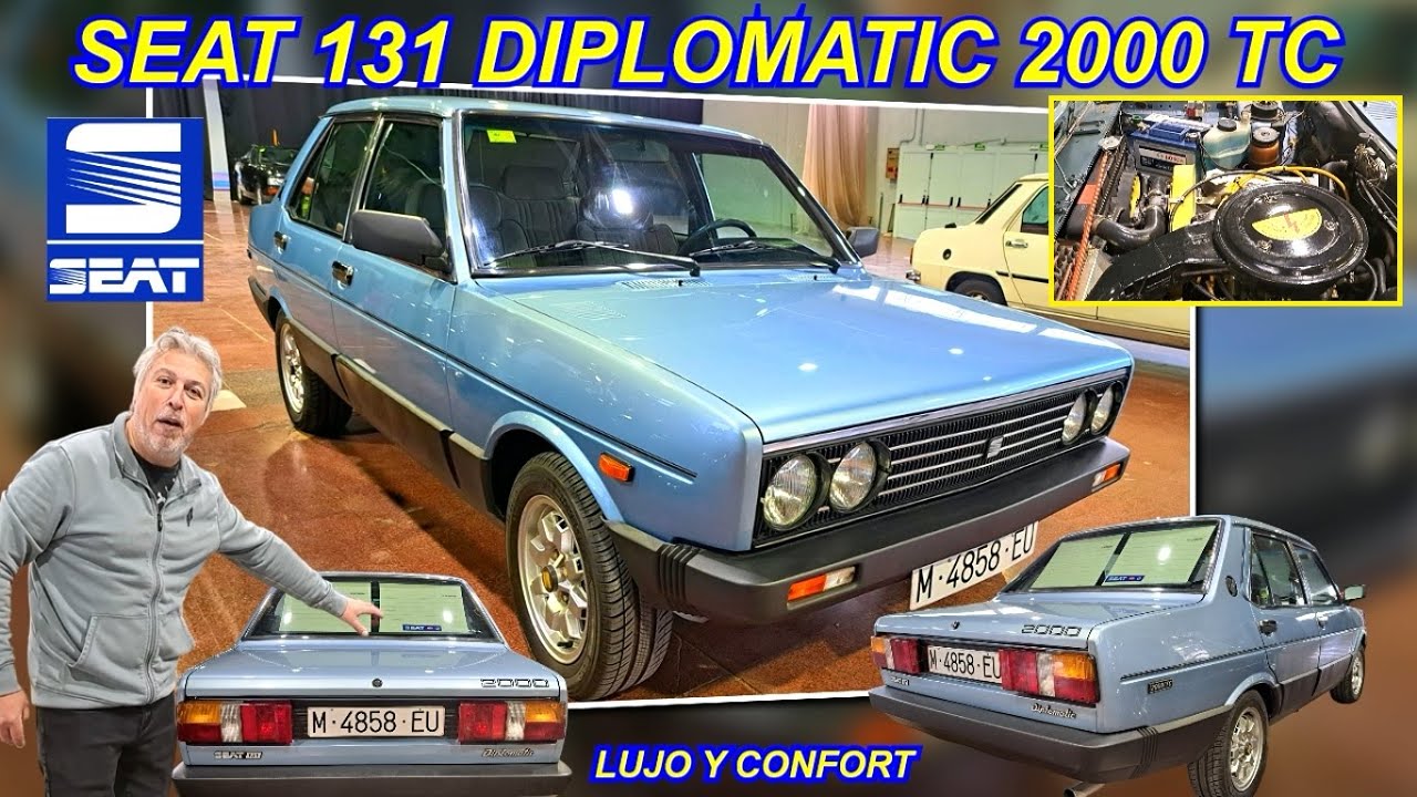 ⛽️Seat 131 Diplomatic 2000 TC. El más alto de la gama 131. #seat131