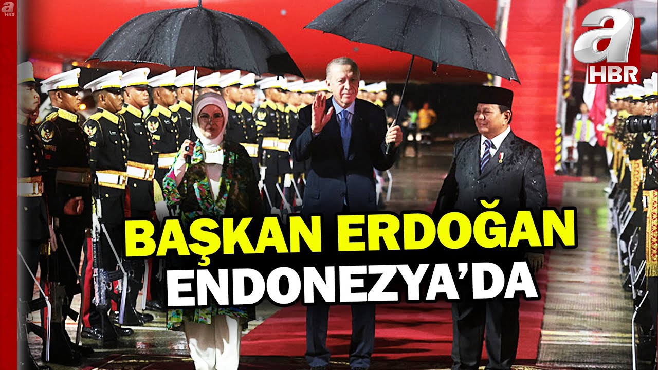Başkan Erdoğan Endonezya'da! Asya'da ikinci durak | A Haber
