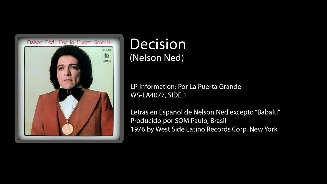 Nelson Ned - Decision