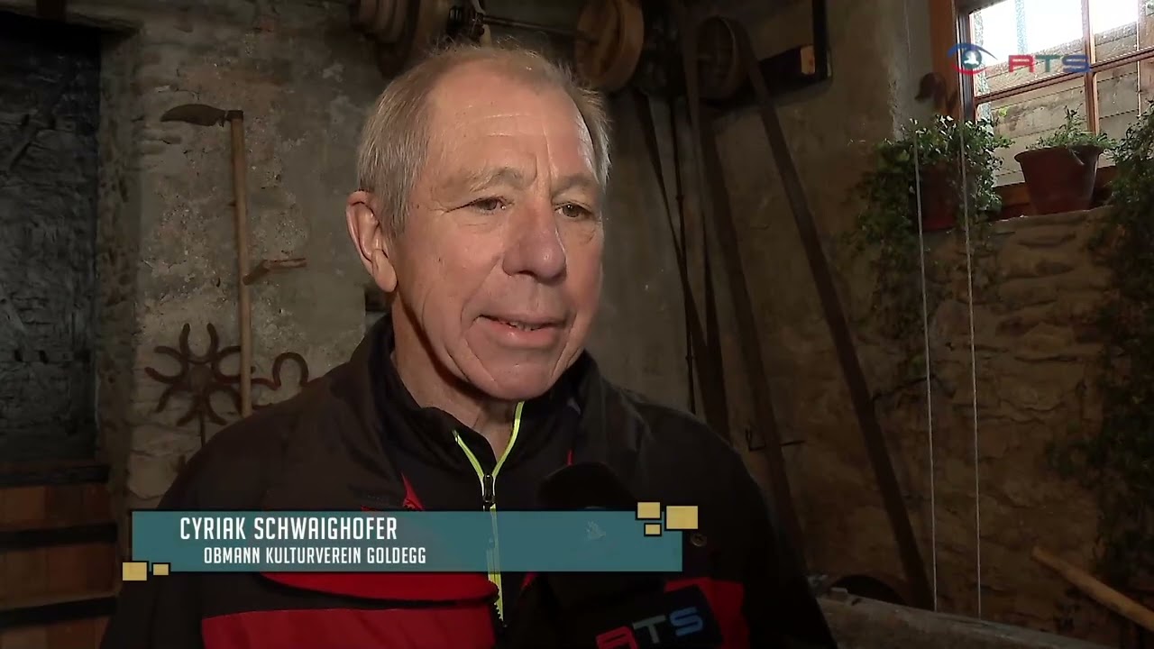 Die alte Rohrmoosschmiede in Goldegg lodert wieder