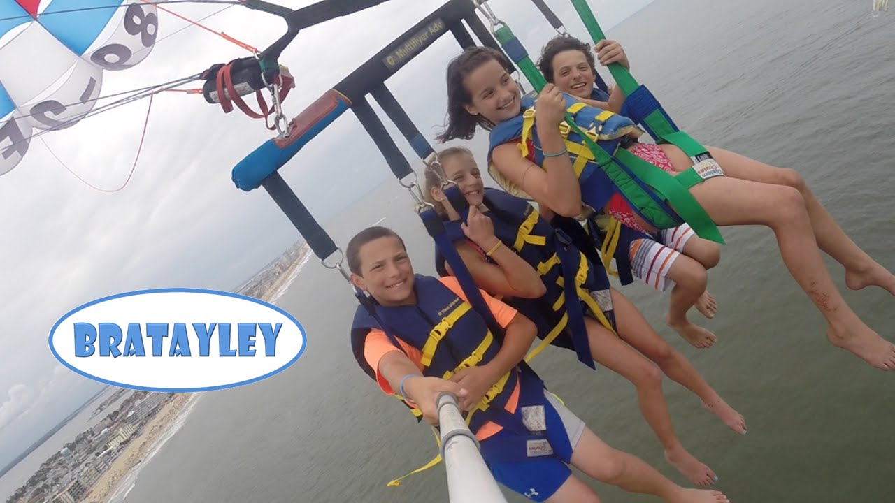 Perfect Parasailing with Friends! (WK 240.6) | Bratayley