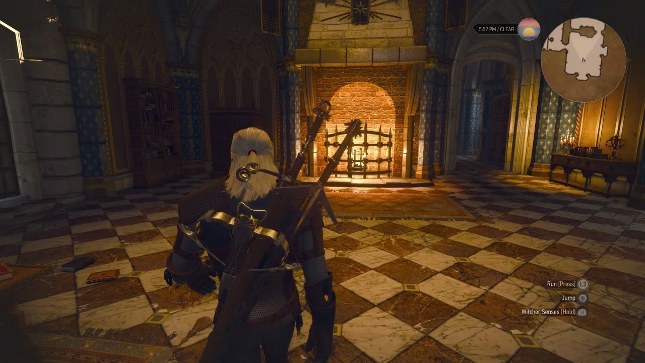 The Witcher 3 Royal Palace Walkthrough in Vizima
