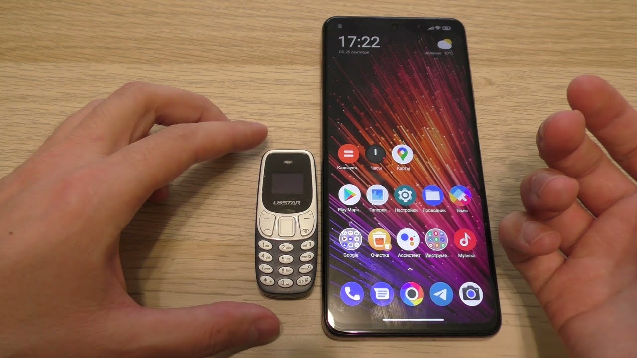 Самый маленький телефон L8STAR BM10