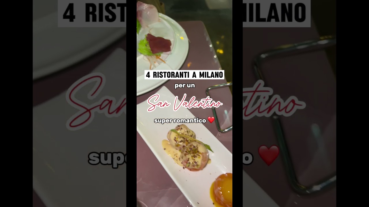 Sei mai stato in uno di questi 4 ristoranti a Milano a San Valentino? ❤️🍽️#SanValentino #PointsMe