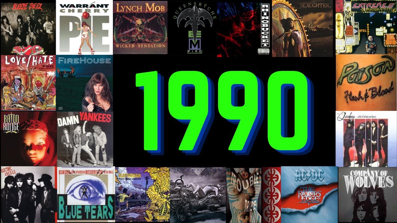 Hair Metal's Last Year On Top... And What A Year It Was!