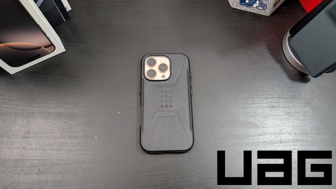 Обзор чехла UAG Civilian для iPhone 16 Pro