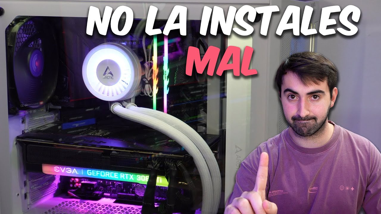 👎 Estás INSTALANDO MAL tu REFRIGERACIÓN LÍQUIDA en tu PC | ✅ Formas correctas