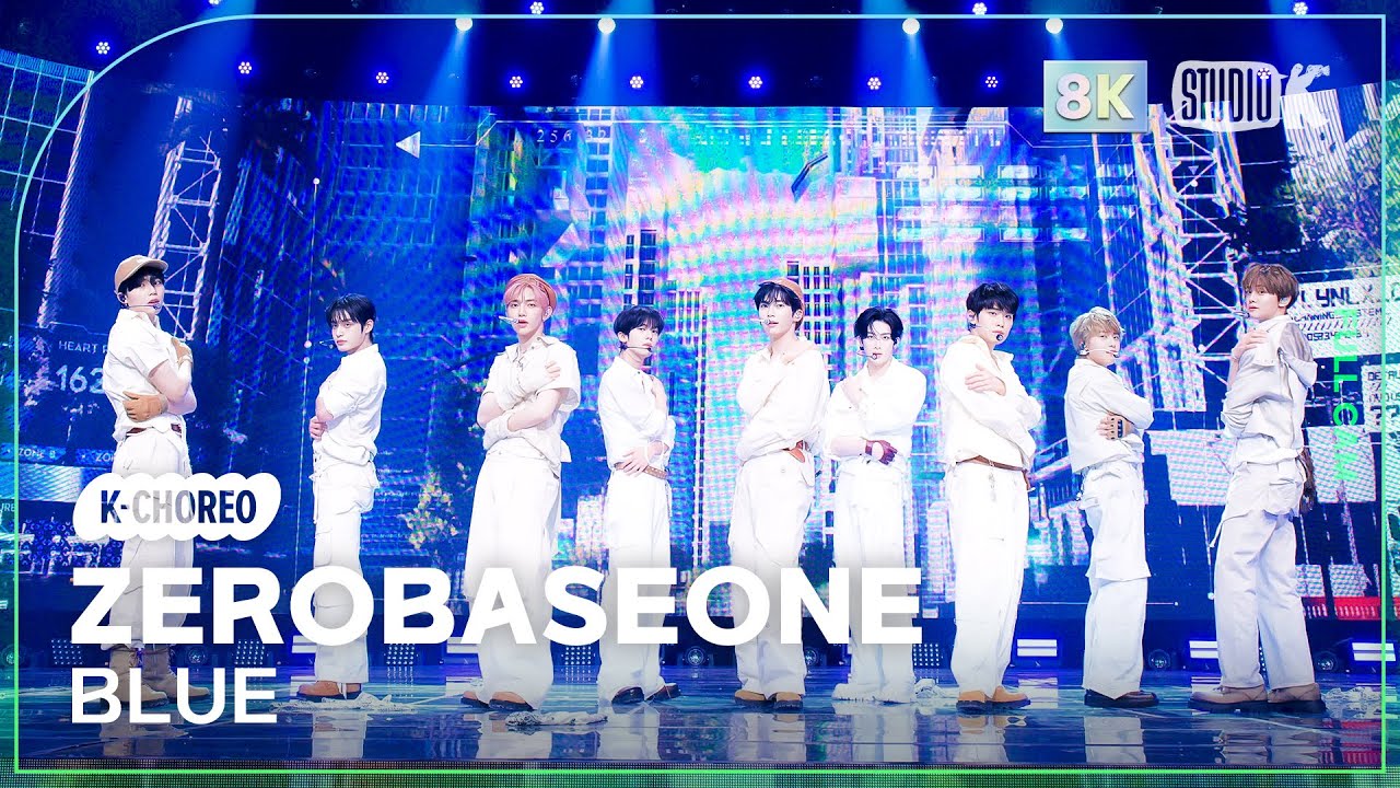 [K-Choreo 8K] 제로베이스원 직캠 'BLUE' (ZEROBASEONE Choreography) @MusicBank 250307