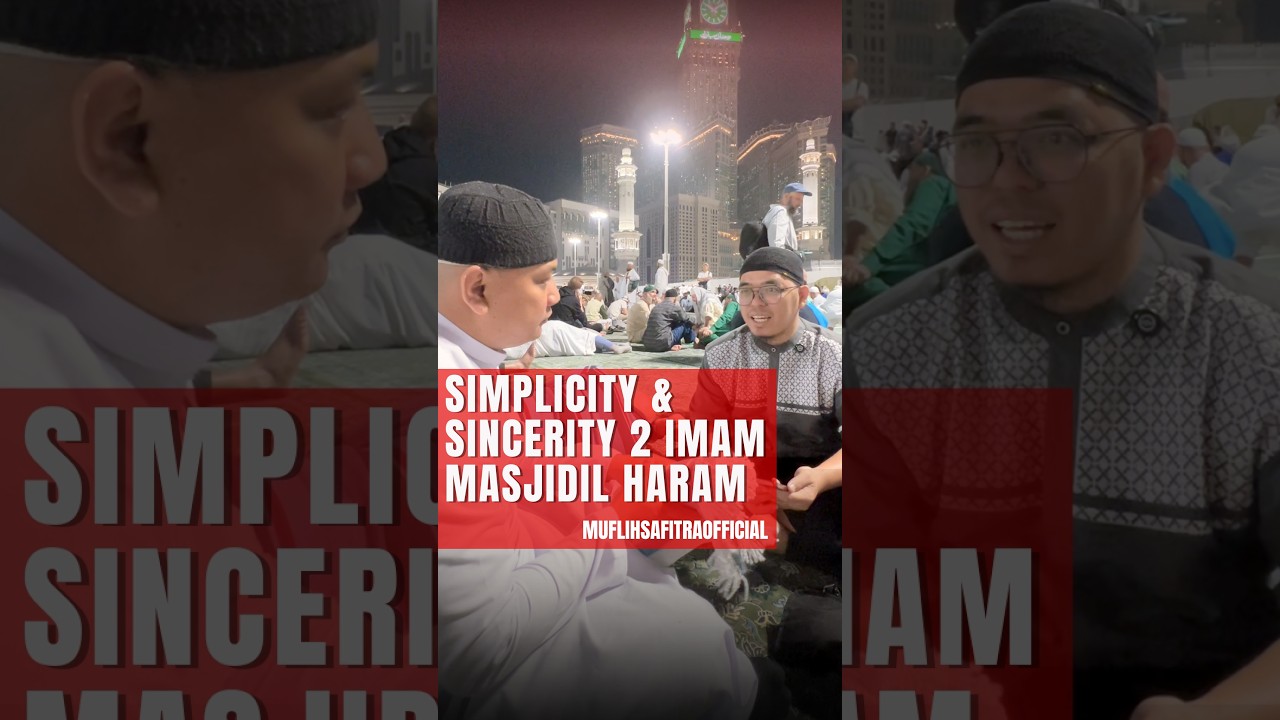 VP888 | 𝐒𝐢𝐦𝐩𝐥𝐢𝐜𝐢𝐭𝐲 & 𝐒𝐢𝐧𝐜𝐞𝐫𝐢𝐭𝐲 𝟐 𝐢𝐦𝐚𝐦 𝐌𝐚𝐬𝐣𝐢𝐝𝐢𝐥 𝐇𝐚𝐫𝐚𝐦 | Ustadz Muflih Safitra, M.Sc. [1447H/2026]