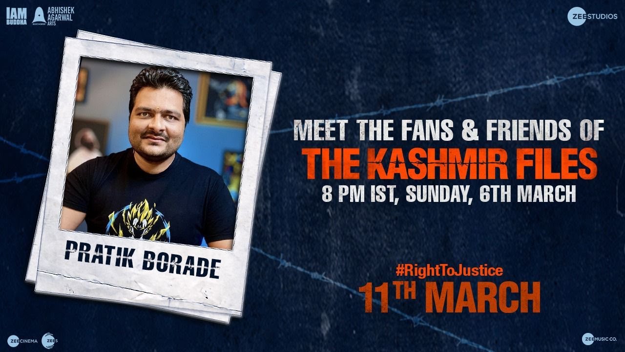 🔴 Meet the TKF Friends LIVE - Brutally Honest Discussion on The Kashmir Files | Ft &lrm;@PratikBorade