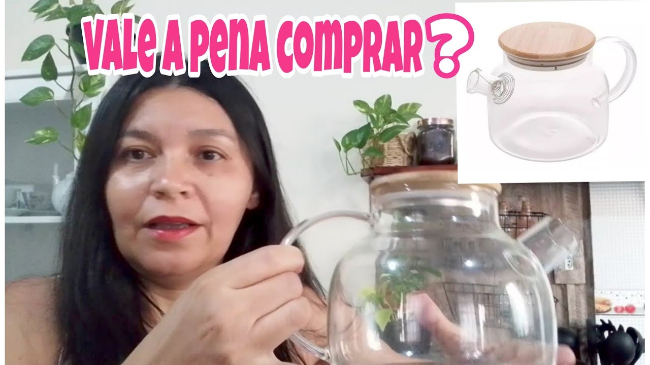minha opinião sobre a chaleira de borossilicato/ chaleira de vidro