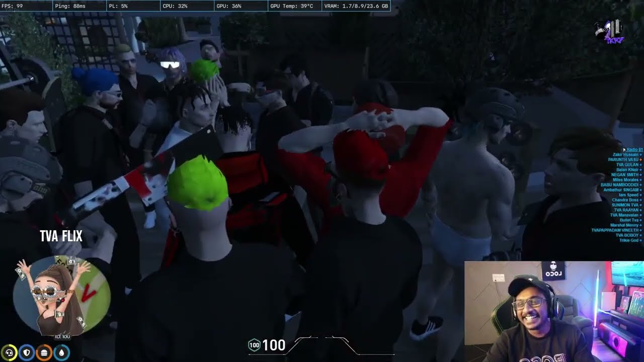 When Parunth Vasu met Thoppikaran 🤣🤣 #eaglegaming #mrzthoppi #gta #tkrp