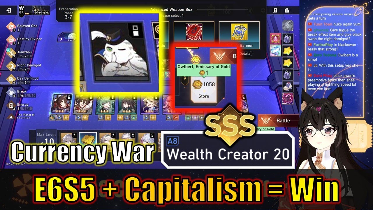 💲Xianzhou Owlbert💲Capitalism Always Wins A8-20 Currency War