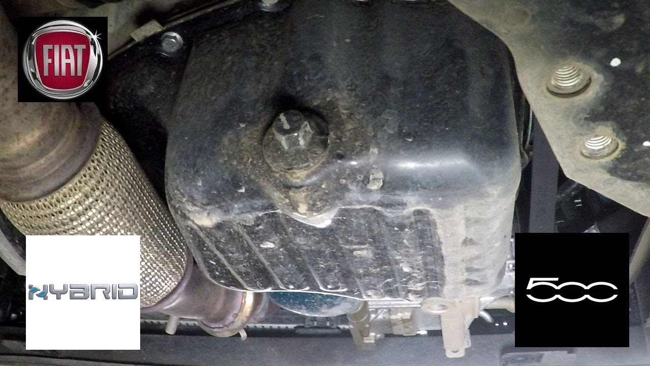 VIDANGE MOTEUR FIAT 500 HYBRID