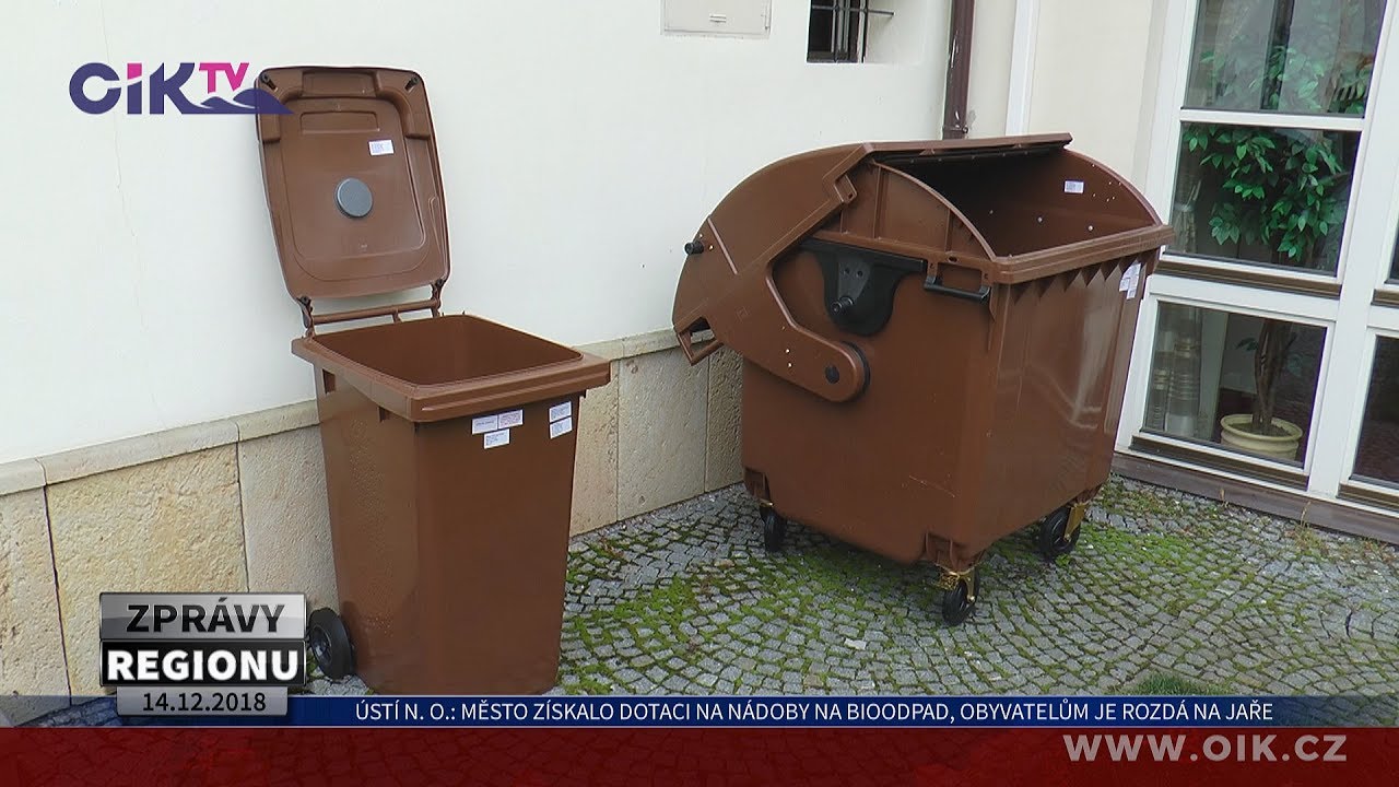 Ústí nad Orlicí: Město získalo dotaci na nádoby na bioodpad, obyvatelům je rozdá na jaře
