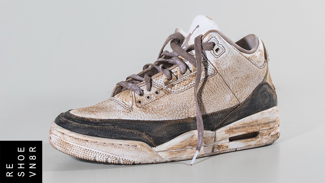 Reshoevn8r возрождает сломанную пару фрагментов Jordan 3! (Урок)