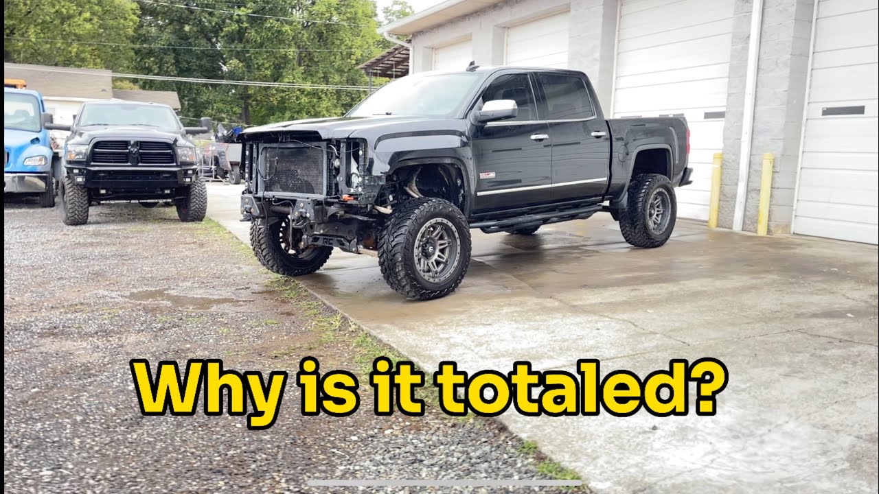 Восстановление разбитого GMC Sierra 2015 года. Часть 1. Заведётся ли?