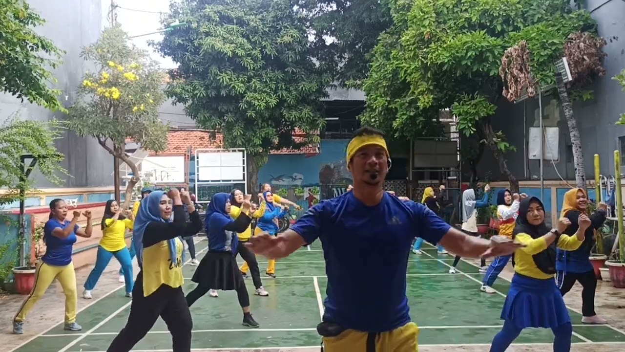 Senam Aerobic || Musik Asyik || Rptra Rawaindah