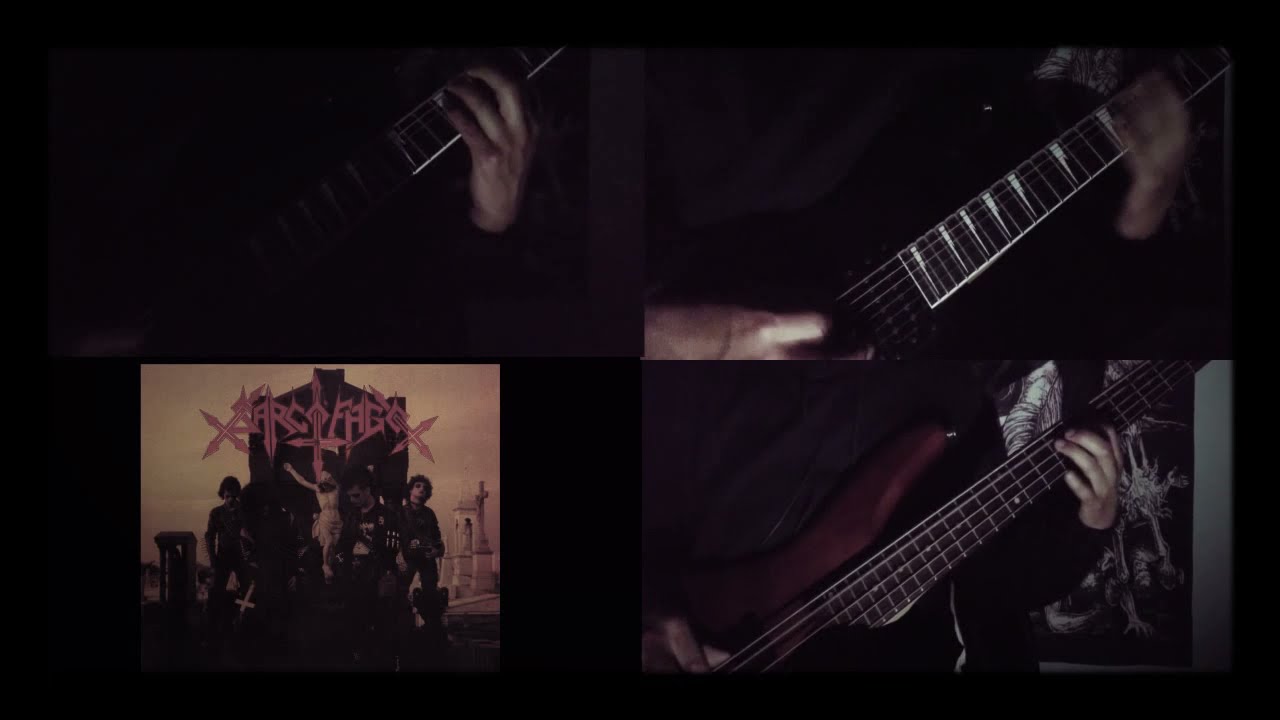 SARCOFAGO - Satanas (Cover Guitars and bass - no vocal)