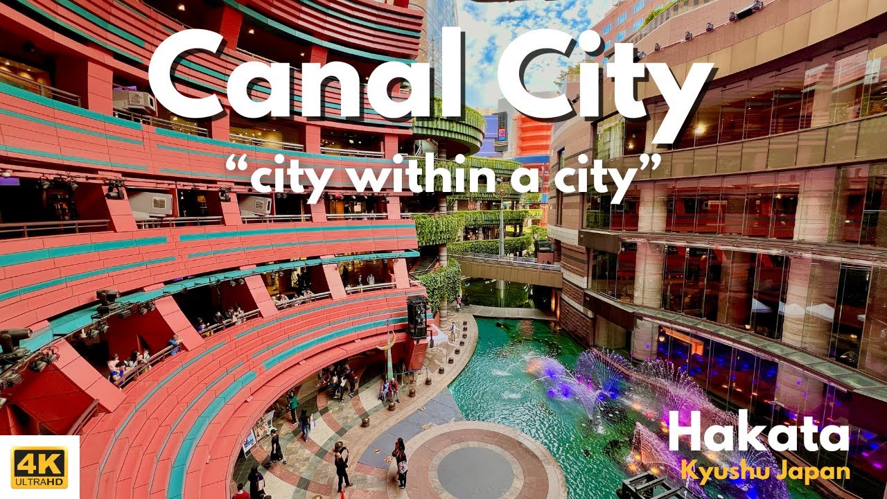 Discover The Ultimate Fusion Of Shopping And Entertainment At Canal City Hakata!