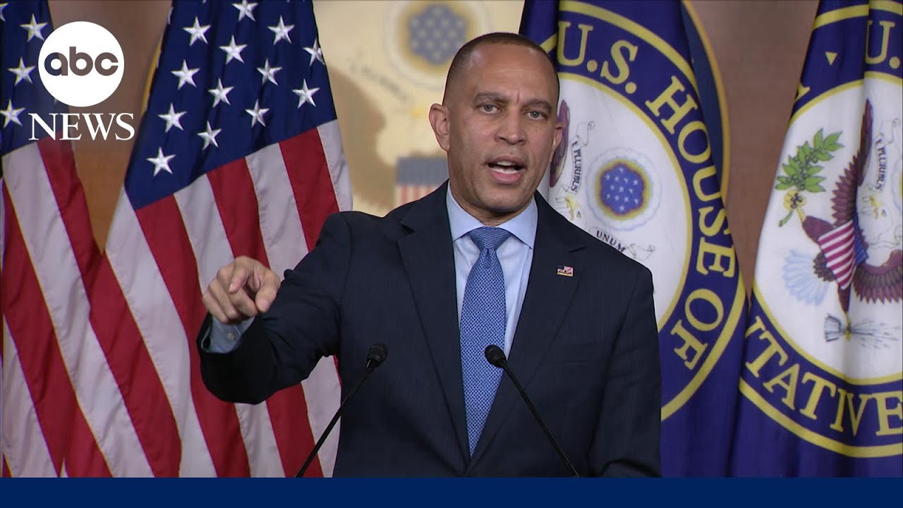 Hakeem Jeffries remarks after Senate Democrats vote with Republicans to end shutdown
