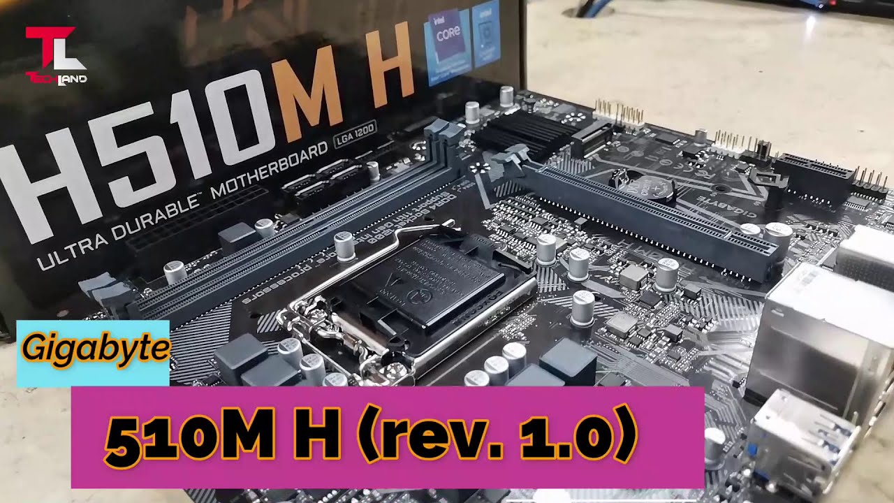 Материнская плата Gigabyte H510M H Ultra Durable с 6+2-фазным цифровым VRM | Tech Land